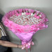 BS1-078 Bouquet with Rafaello and flowers, height 50cm, diameter 50cm