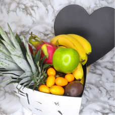 Set 51 Fruits as a gift with a luxury XL heart set