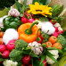 BO-2-Fruit bouquet with flowers "Fruity"