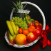 Basket with fruits KO-3 Paradise fruits in a basket